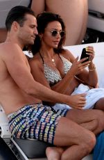 MICHELLE KEEGAN in Bikini at a Boat in Spain 07/28/2018
