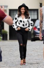 MICHELLE KEEGAN on the Set of a Photoshoot in London 07/05/2018