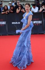 MICHELLE MONAGHAN at Mission: Impossible - Fallout Premiere in Paris 07/12/2018