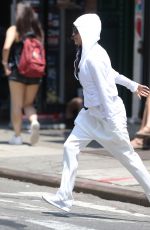 MICHELLE RODRIGUEZ Out for Lunch in New York 07/11/2018
