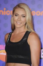 MIKAELA SHIFFRIN at Nickelodeon