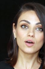 MILA KUNIS at The Spy Who Dumped Me Press Conference in New York 07/13/2018