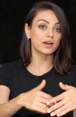 MILA KUNIS at The Spy Who Dumped Me Press Conference in New York 07/13/2018