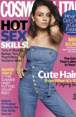 MILA KUNIS in Cosmopolitan Magazine, August 2018 Issue