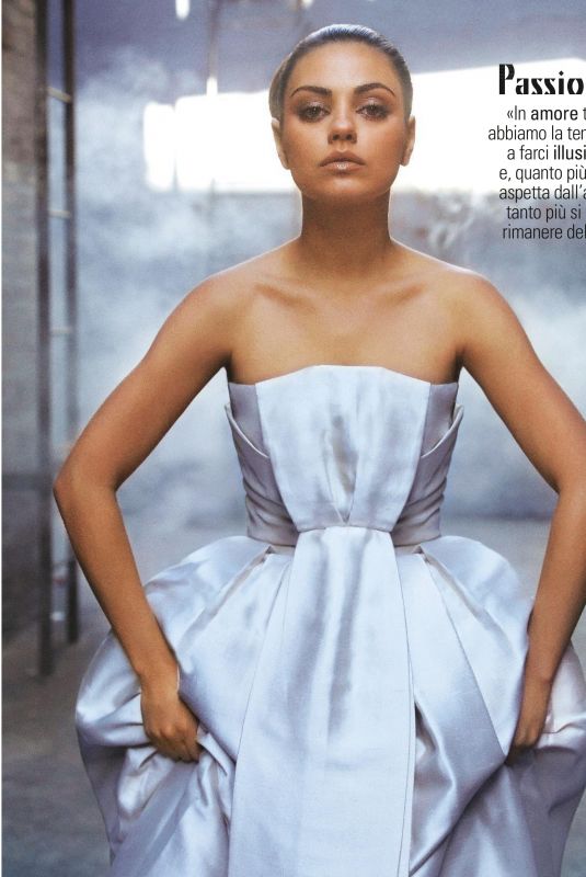 MILA KUNIS in Grazia Magazine, July 2018