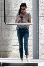 MILA KUNIS Leaves a Meeting in Century City 07/26/2018