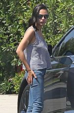 MILA KUNIS Out in Los Angeles 07/26/2018