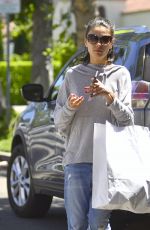 MILA KUNIS Out Shopping in Los Angeles 07/08/2018