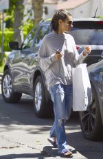 MILA KUNIS Out Shopping in Los Angeles 07/08/2018
