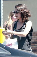 MILA KUNIS Shopping at CVS Pharmacy in Studio City 07/05/2018