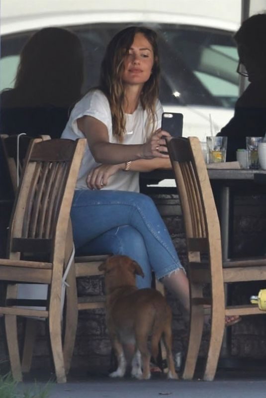 MINKA KELLY at Kings Road Cafe in Los Angeles 07/03/2018