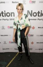MO at Notion Magazine Summer Party 2018 in London 07/27/2018