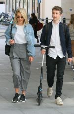 MOLLIE KING Arrives at BBC Radio in London 07/12/2018
