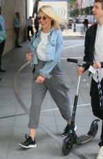 MOLLIE KING Arrives at BBC Radio in London 07/12/2018