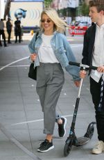 MOLLIE KING Arrives at BBC Radio in London 07/12/2018