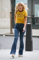 MOLLIE KING Arrives at BBC Radio in London 07/20/2018