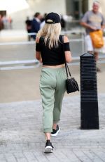 MOLLIE KING Arrives at BBC Radio One in London 07/13/2018