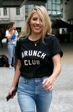 MOLLIE KING in Jeans Leaves BBC Radio in London 07/10/2018