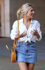 MOLLIE KING Leaves BBC House in London 07/15/2018