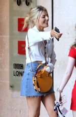 MOLLIE KING Leaves BBC House in London 07/15/2018