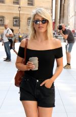 MOLLIE KING Out and About in London 07/27/2018