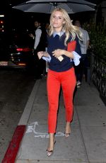MORGAN STEWART Out for Dinner in Beverly Hills 07/22/2018
