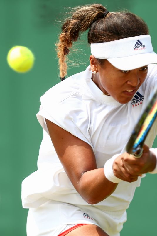 NAOMI OSAKA at Wimbledon Tennis Championships in London 07/05/2018