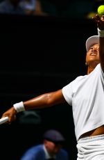 NAOMI OSAKA at Wimbledon Tennis Championships in London 07/07/2018