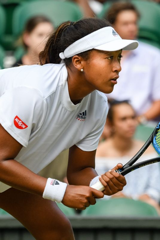 NAOMI OSAKA at Wimbledon Tennis Championships in London 07/07/2018