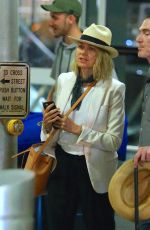 NAOMI WATTS and Billy Crudup at JFK Airport in New York 07/12/2018