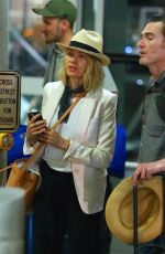 NAOMI WATTS and Billy Crudup at JFK Airport in New York 07/12/2018