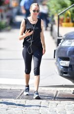 NAOMI WATTS in Leggings Out in New York 07/02/2018