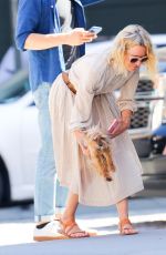 NAOMI WATTS Out with Her Dog in New York 07/20/2018