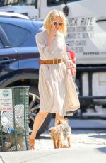 NAOMI WATTS Out with Her Dog in New York 07/20/2018