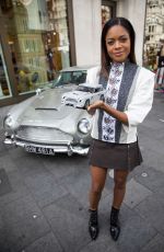 NAOMIE HARRIS at Lego Creator Expert James Bond Aston Martin DB5 Launch in London 07/18/2018