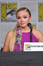 NATALIE ALYN LIND at The Gifted Panel at Comic-con in San Diego 07/21/2018
