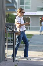NATALIE PORTMAN Out for Lunch at Cafe Gratitude in Los Angeles 07/28/2018