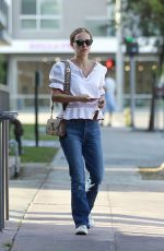 NATALIE PORTMAN Out for Lunch at Cafe Gratitude in Los Angeles 07/28/2018