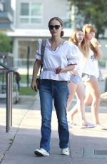 NATALIE PORTMAN Out for Lunch at Cafe Gratitude in Los Angeles 07/28/2018