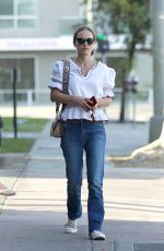 NATALIE PORTMAN Out for Lunch at Cafe Gratitude in Los Angeles 07/28/2018