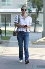 NATALIE PORTMAN Out for Lunch at Cafe Gratitude in Los Angeles 07/28/2018