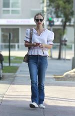 NATALIE PORTMAN Out for Lunch at Cafe Gratitude in Los Angeles 07/28/2018