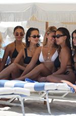 NATASHA OAKLEY and Friends in Bikinis in Miami Beach 07/04/2018