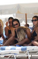 NATASHA OAKLEY and Friends in Bikinis in Miami Beach 07/04/2018