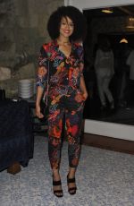 NATHALIE EMMANUELL at a Gala Dinner at Ischia Globalfest in Ischia 07/20/2018
