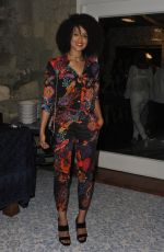 NATHALIE EMMANUELL at a Gala Dinner at Ischia Globalfest in Ischia 07/20/2018