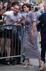NEVE CAMPBELL Arrives at Good Morning America in New York 07/12/2018