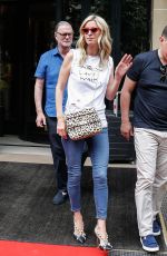 NICKY HILTON Leaves Her Hotel in Paris 07/03/2018