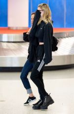 NICOLA PELTZ at JFK Airport in New York 07/12/2018