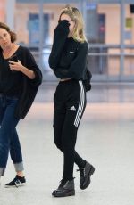 NICOLA PELTZ at JFK Airport in New York 07/12/2018
